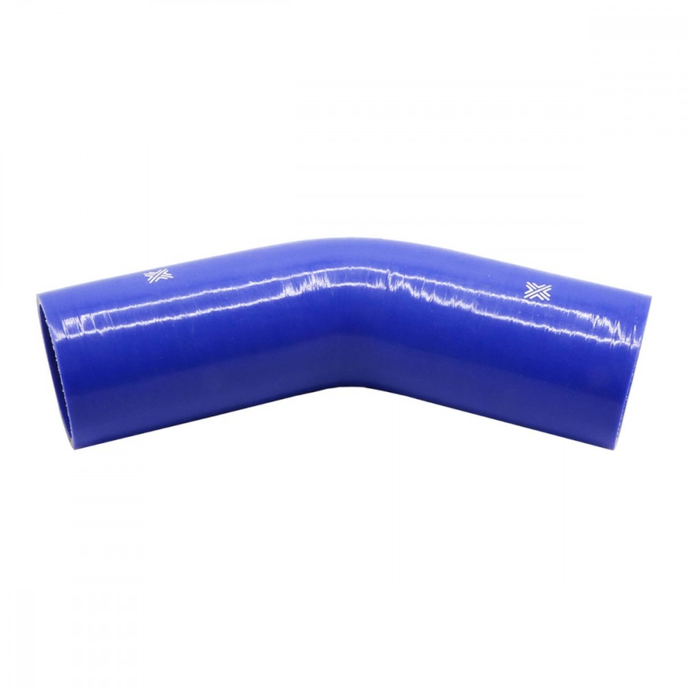 Image for Pipercross Performance Silicone HoseBlue 45Â° 70mm bore  152m