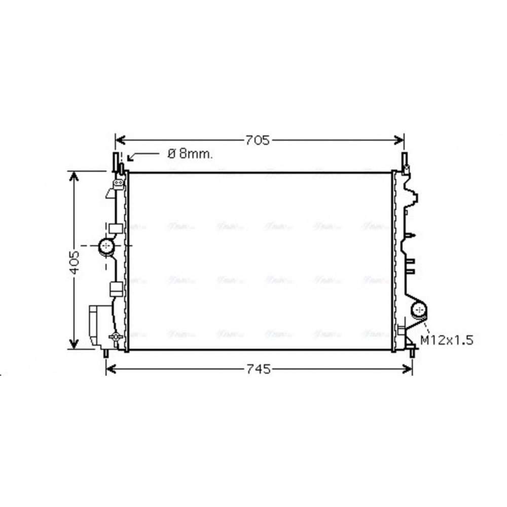 Image for AVA Cooling - Radiator