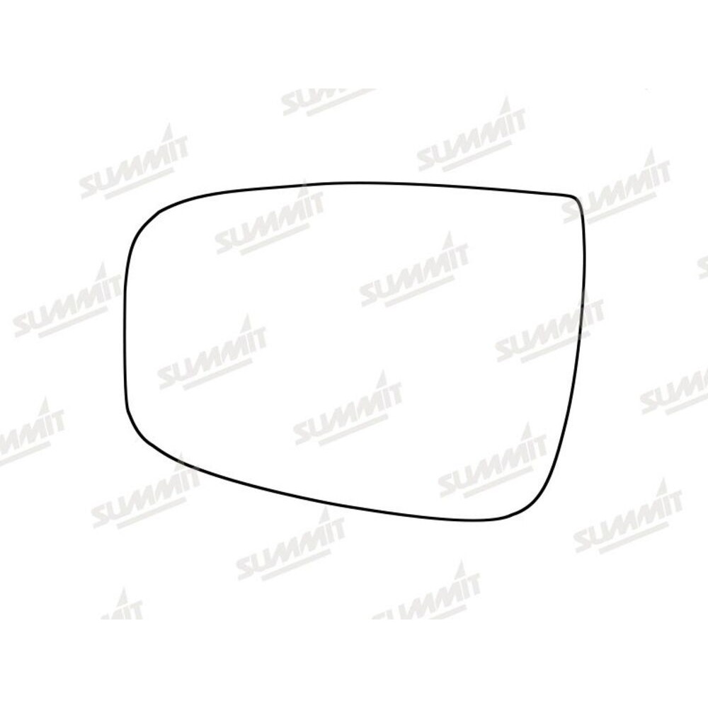 Image for StickOn Standard Mirror Glass Hyundai IX20 1020 LHS