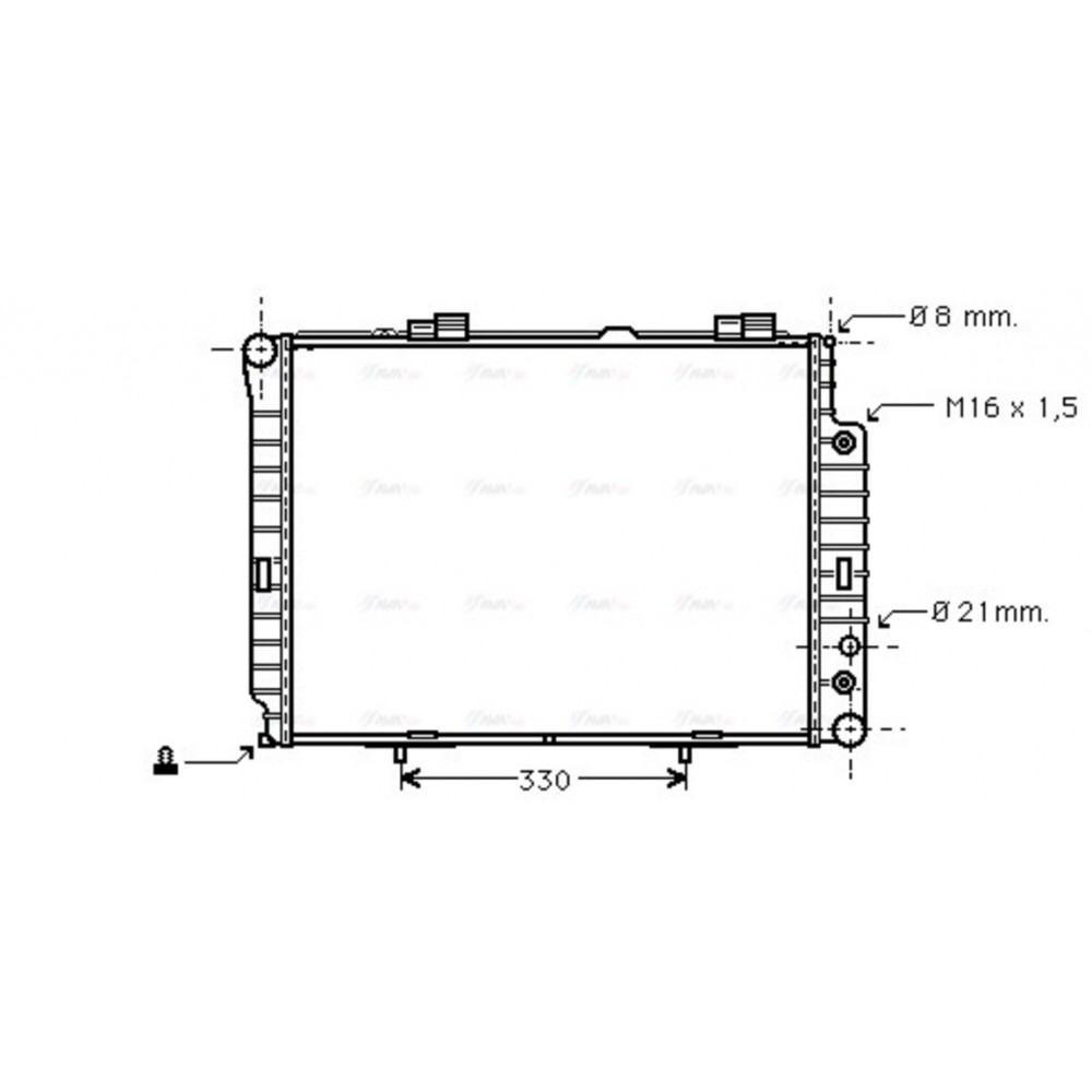 Image for AVA Cooling - Radiator