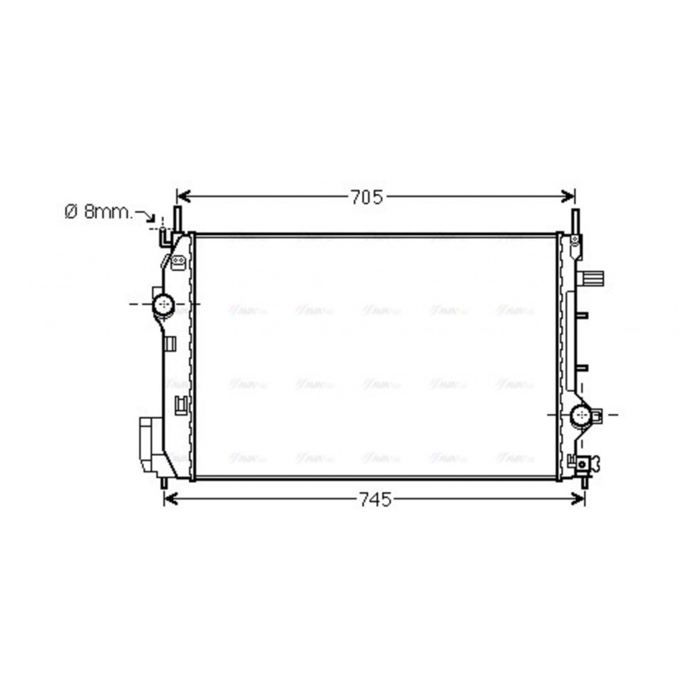 Image for AVA Cooling - Radiator