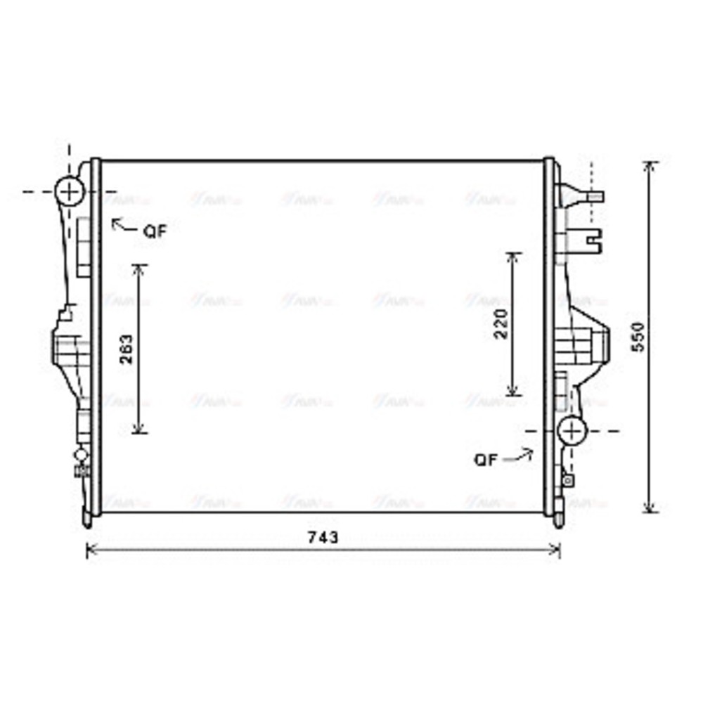 Image for AVA Cooling - Radiator