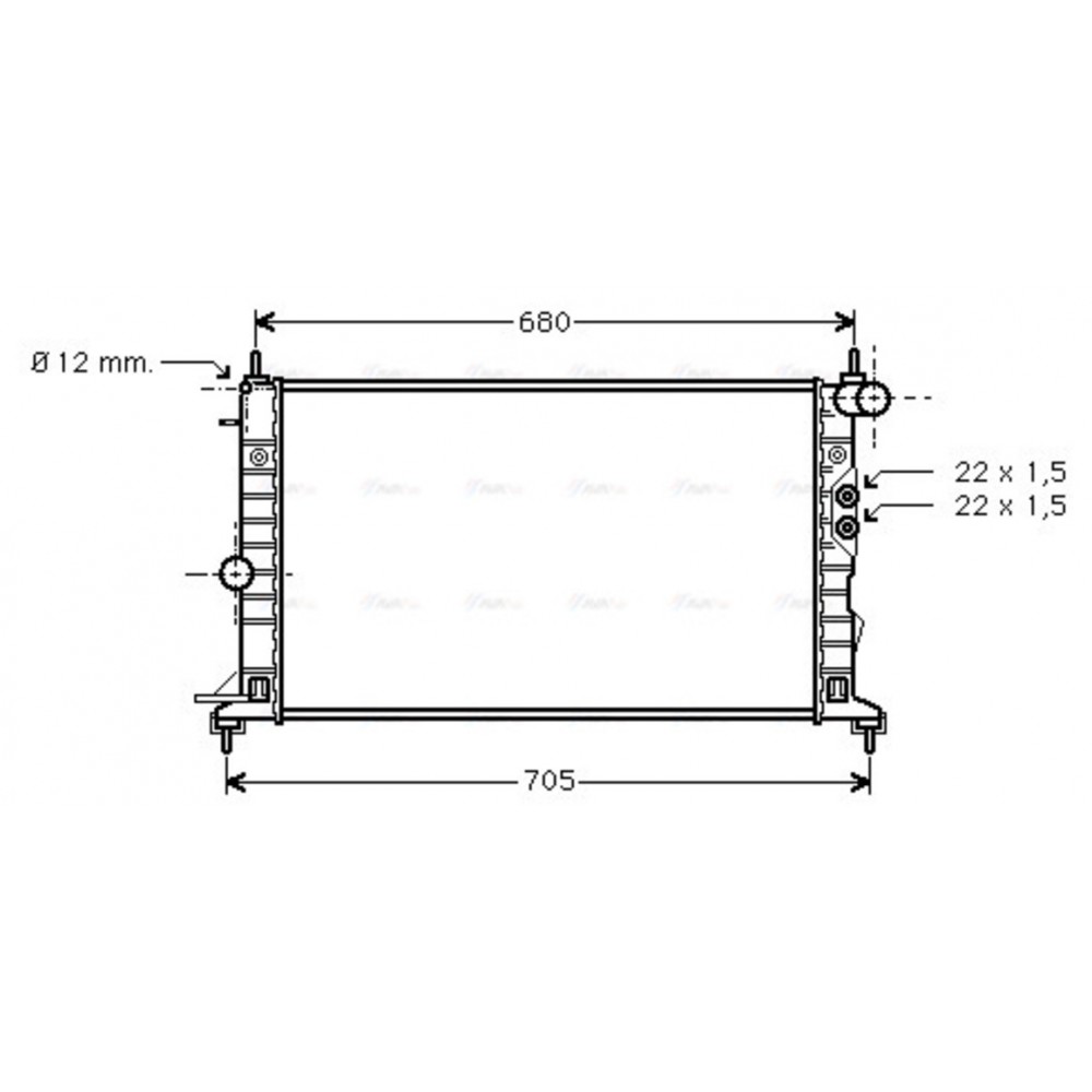 Image for AVA Cooling - Radiator