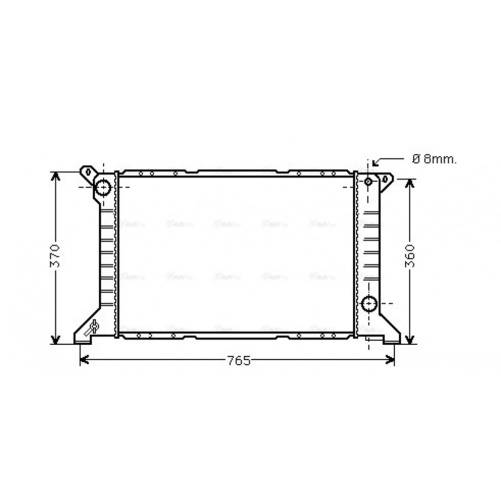 Image for AVA Cooling - Radiator