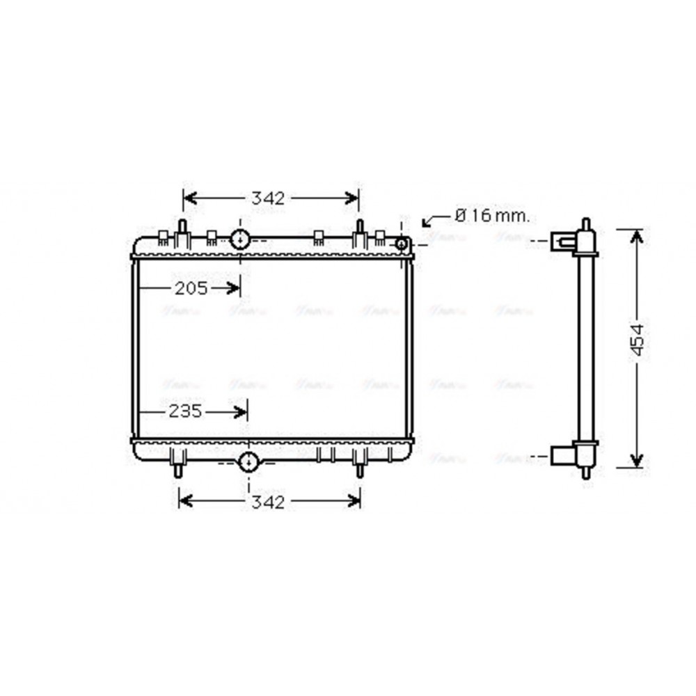 Image for AVA Cooling - Radiator