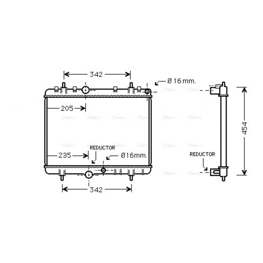 Image for AVA Cooling - Radiator