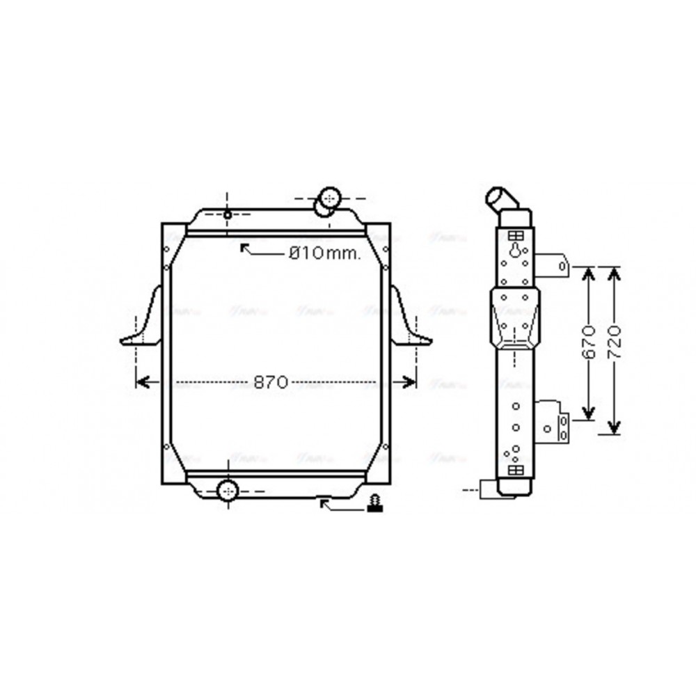 Image for AVA Cooling - Radiator