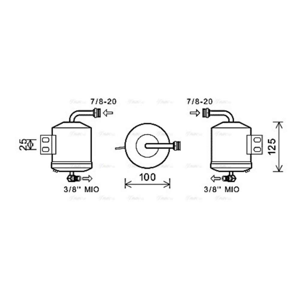 Image for AVA Cooling - Receiver Dryer