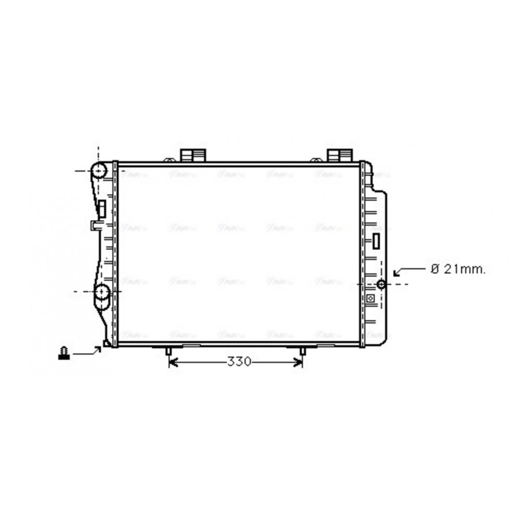 Image for AVA Cooling - Radiator