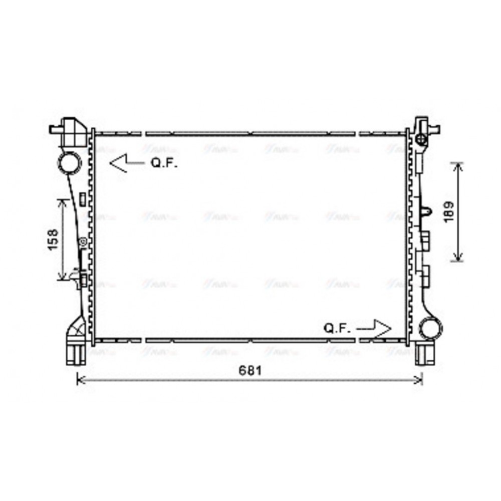 Image for AVA Cooling - Radiator