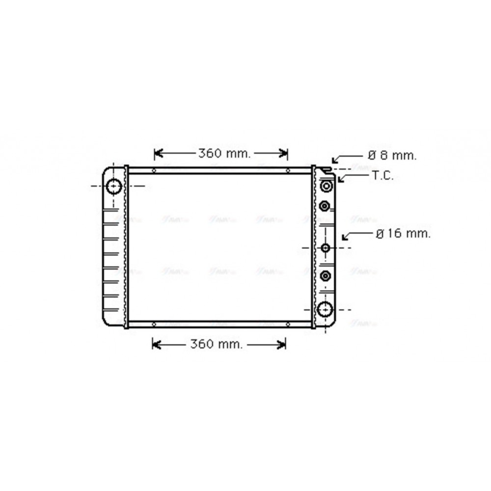 Image for AVA Cooling - Radiator