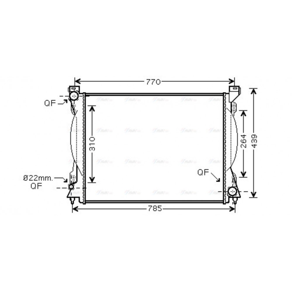 Image for AVA Cooling - Radiator