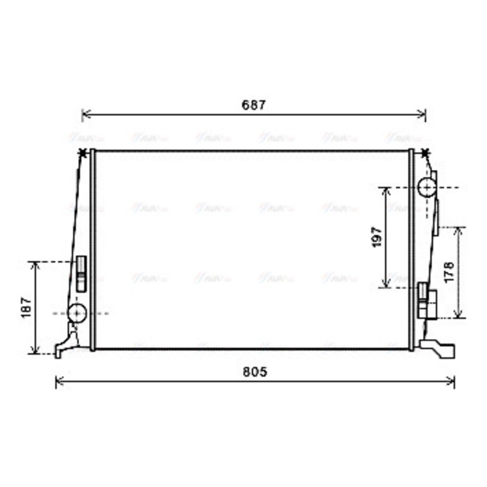 Image for AVA Cooling - Radiator