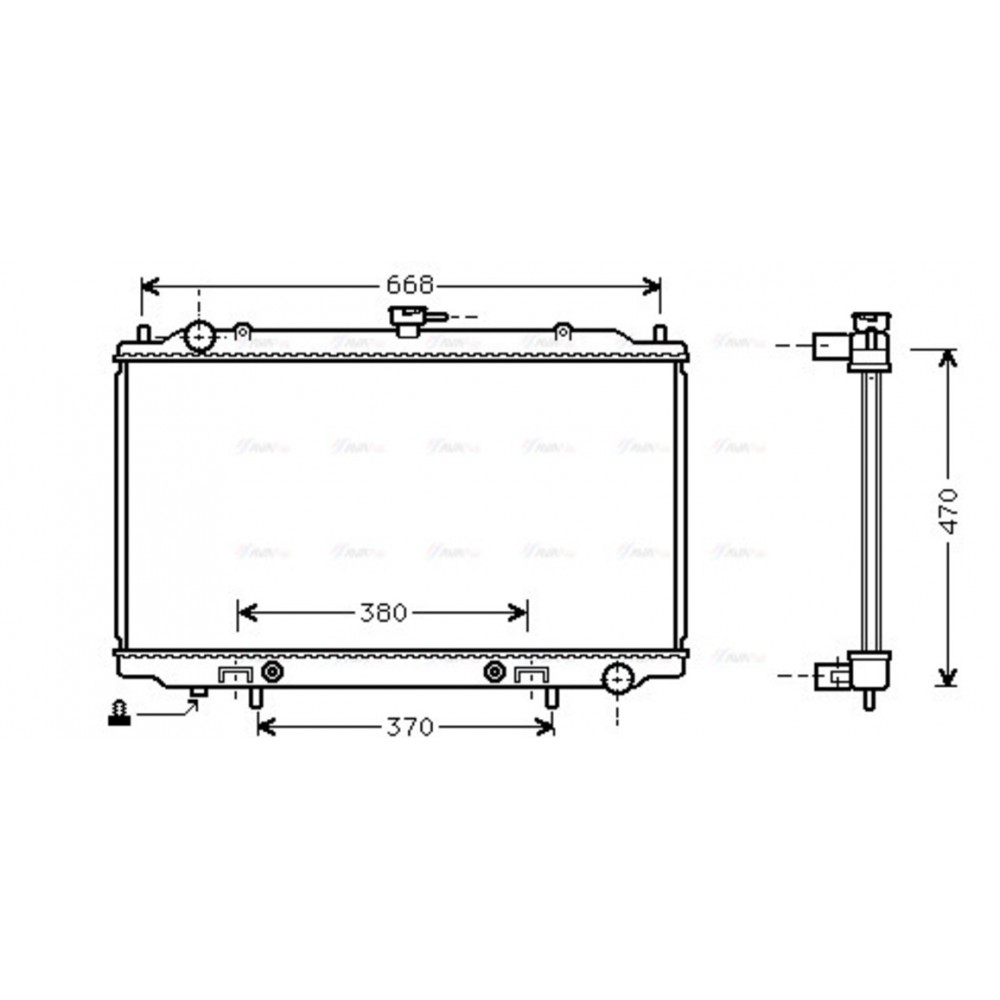 Image for AVA Cooling - Radiator