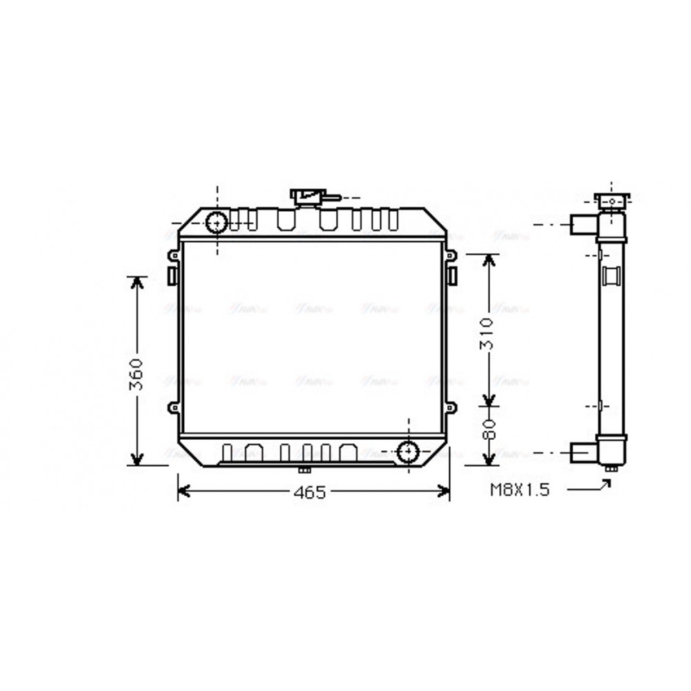 Image for AVA Cooling - Radiator