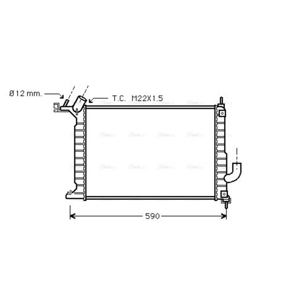 Image for AVA Cooling - Radiator