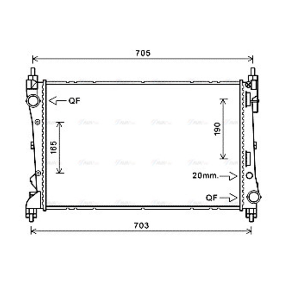 Image for AVA Cooling - Radiator