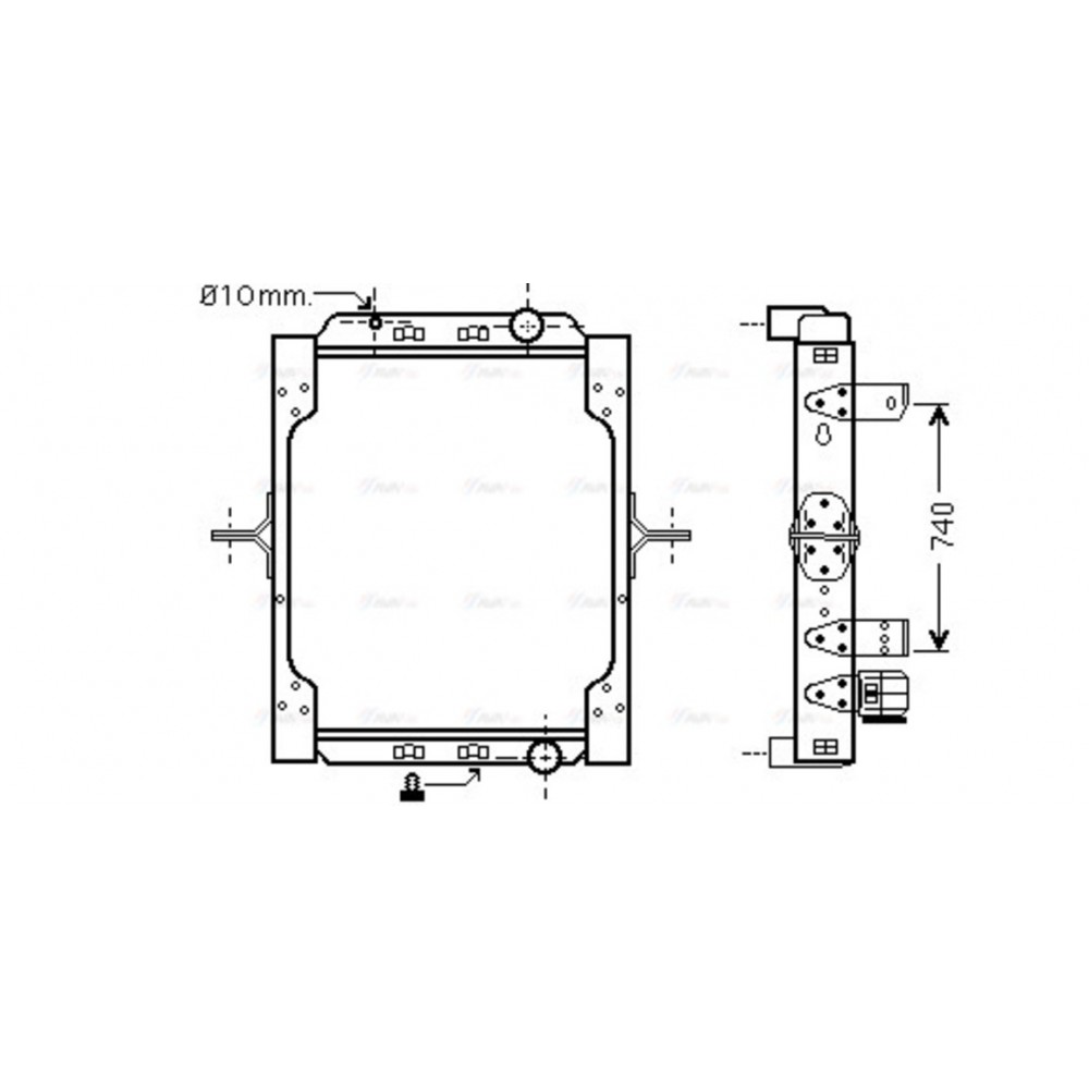 Image for AVA Cooling - Radiator