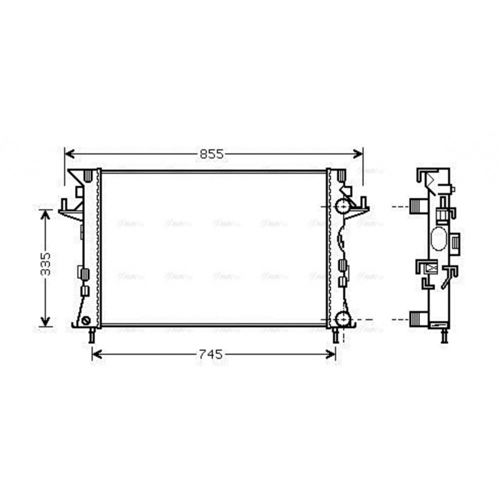 Image for AVA Cooling - Radiator