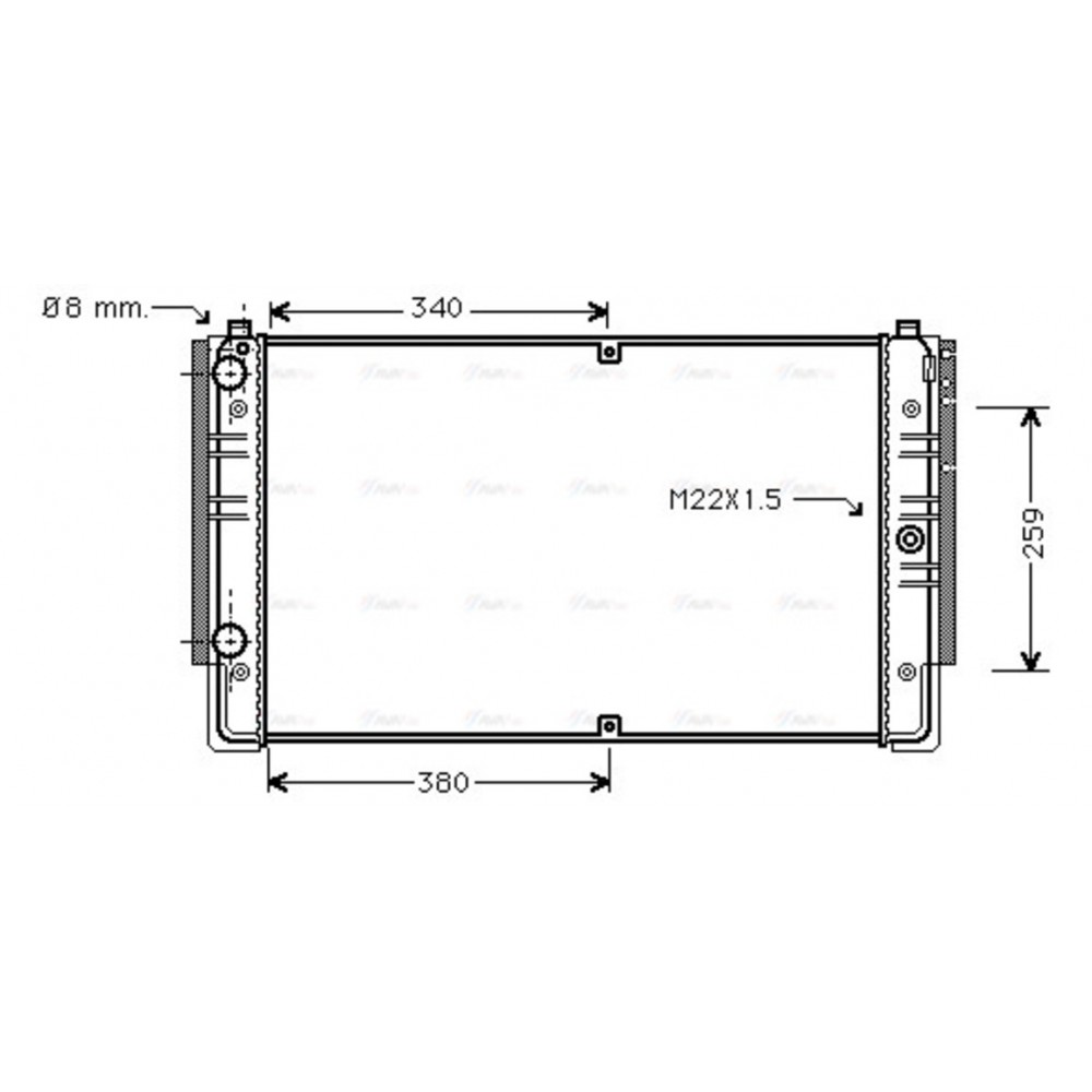 Image for AVA Cooling - Radiator