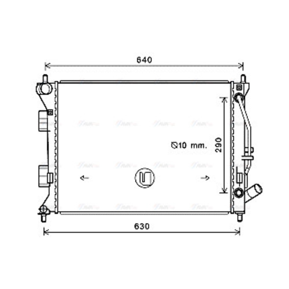 Image for AVA Cooling - Radiator