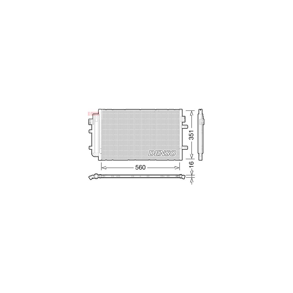 Image for Denso Condenser DCN12005