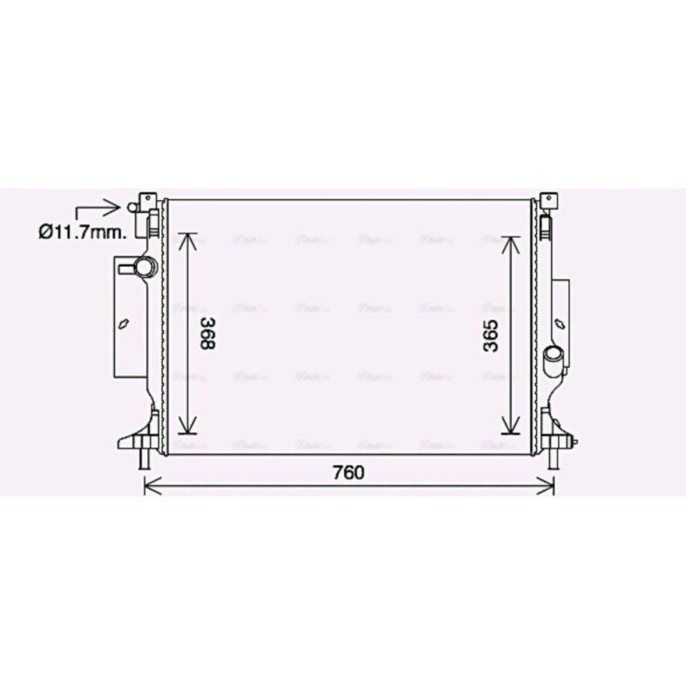 Image for AVA Cooling - Radiator