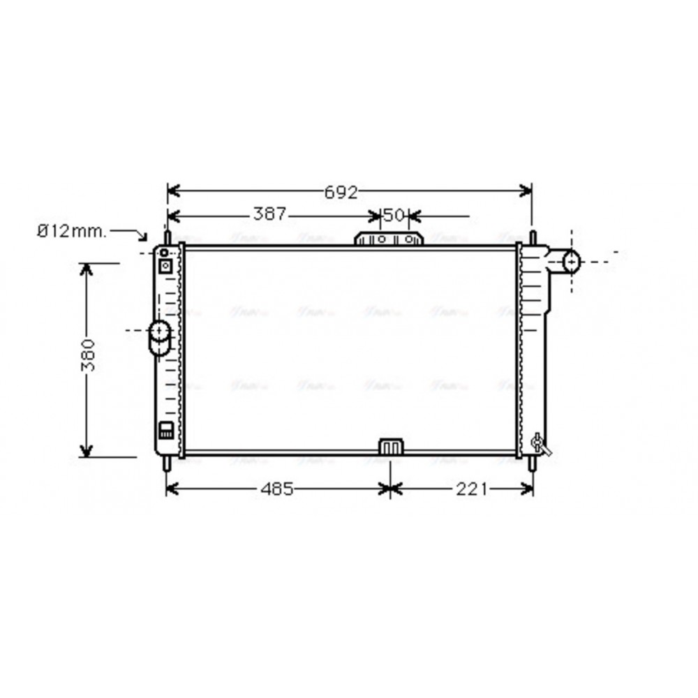 Image for AVA Cooling - Radiator