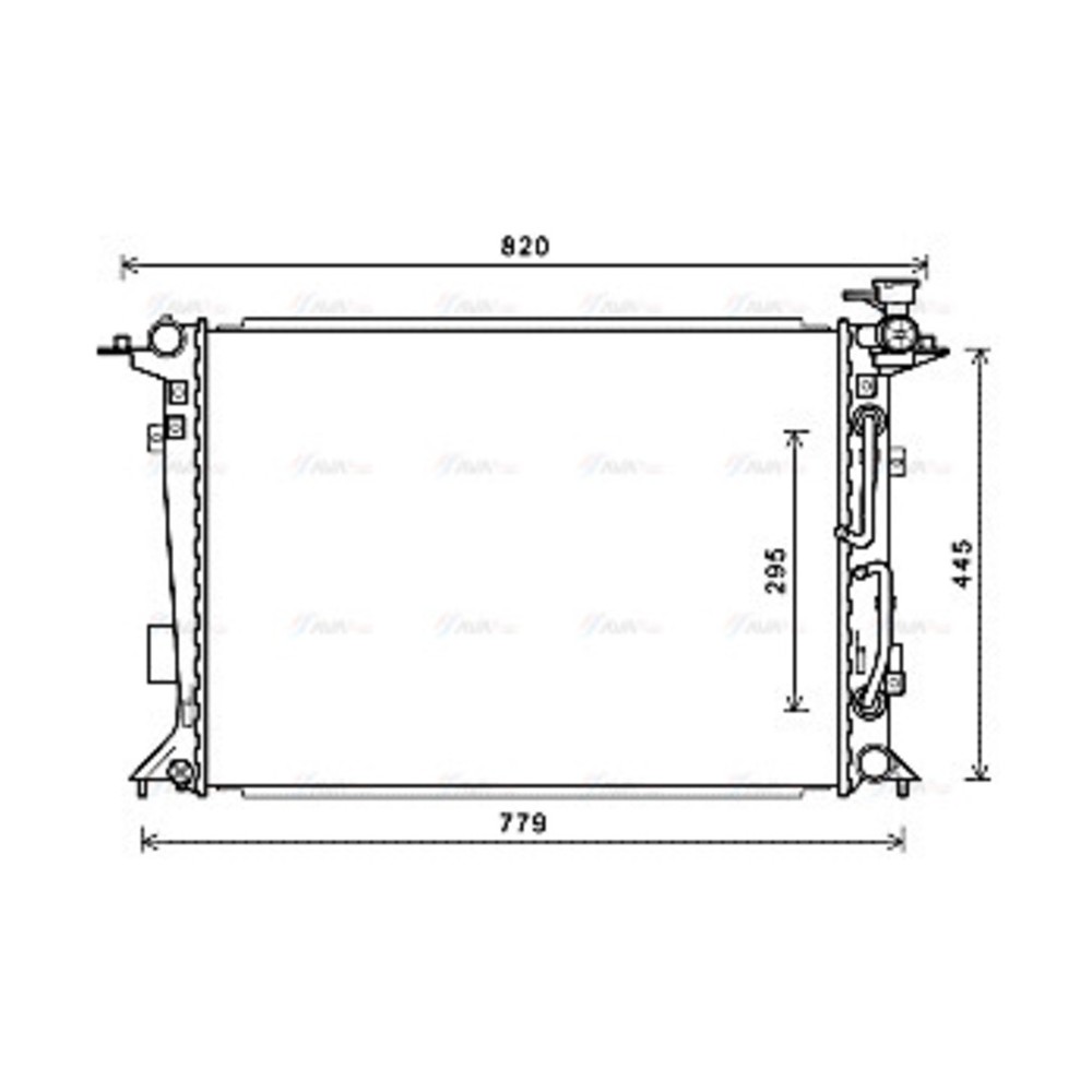 Image for AVA Cooling - Radiator