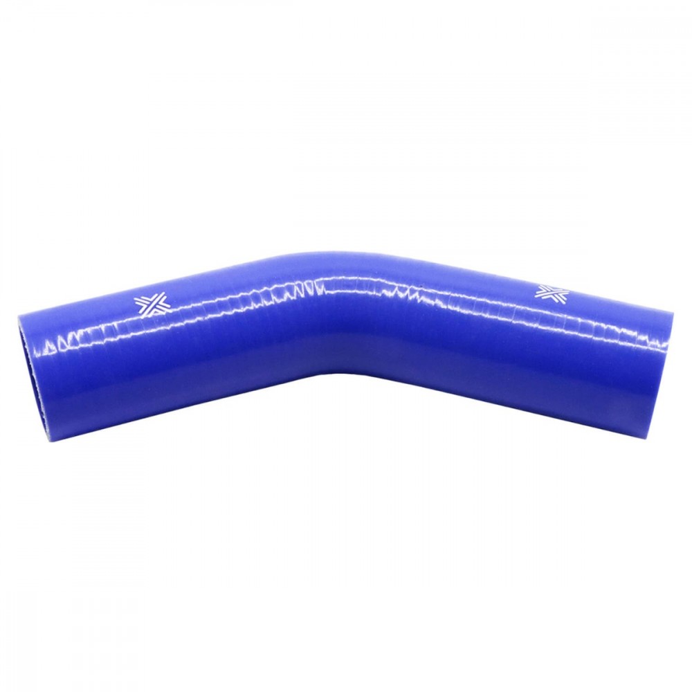 Image for Pipercross Performance Silicone HoseBlue 45Â° 50.8mm bore  15