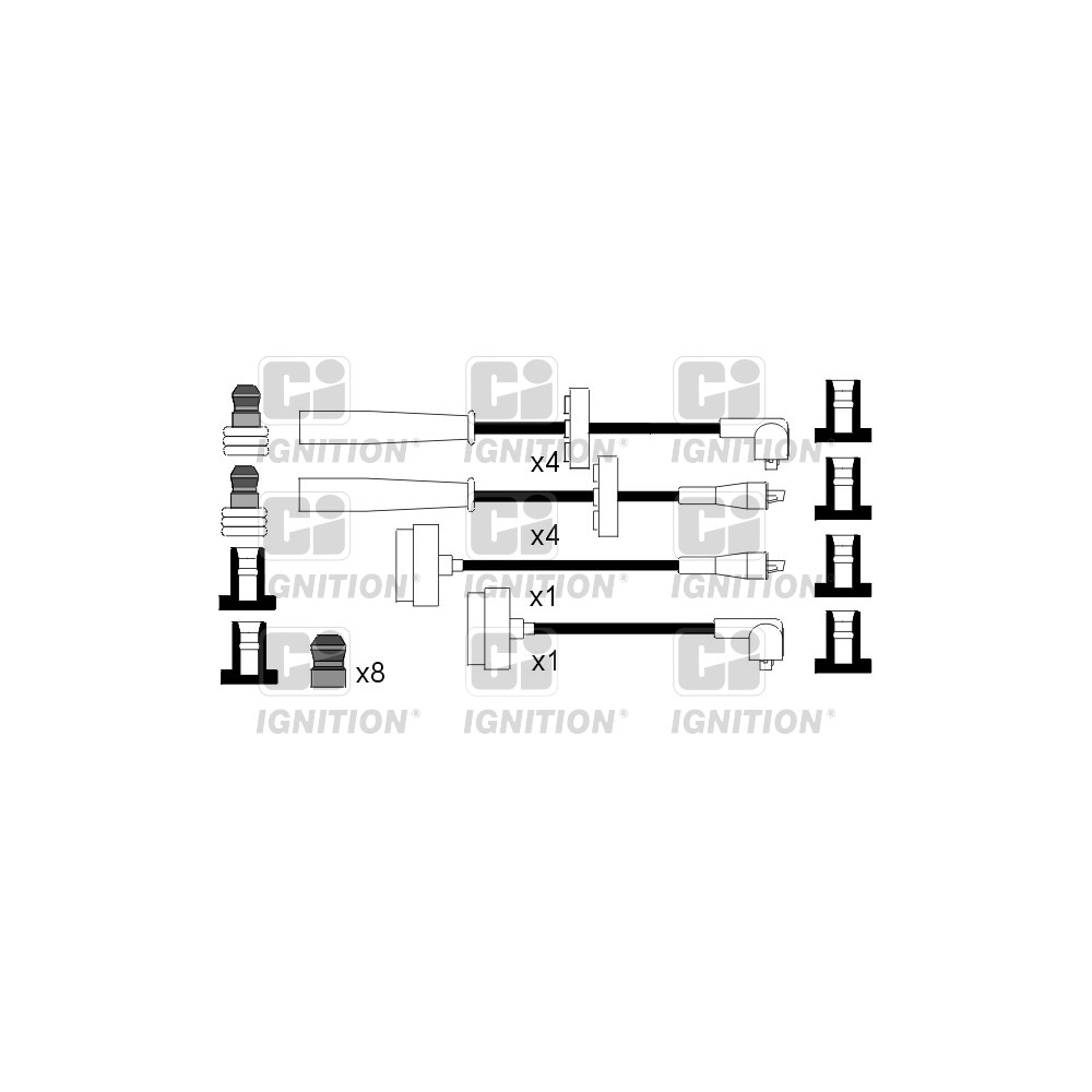 Image for CI XC527 Ignition Lead Set