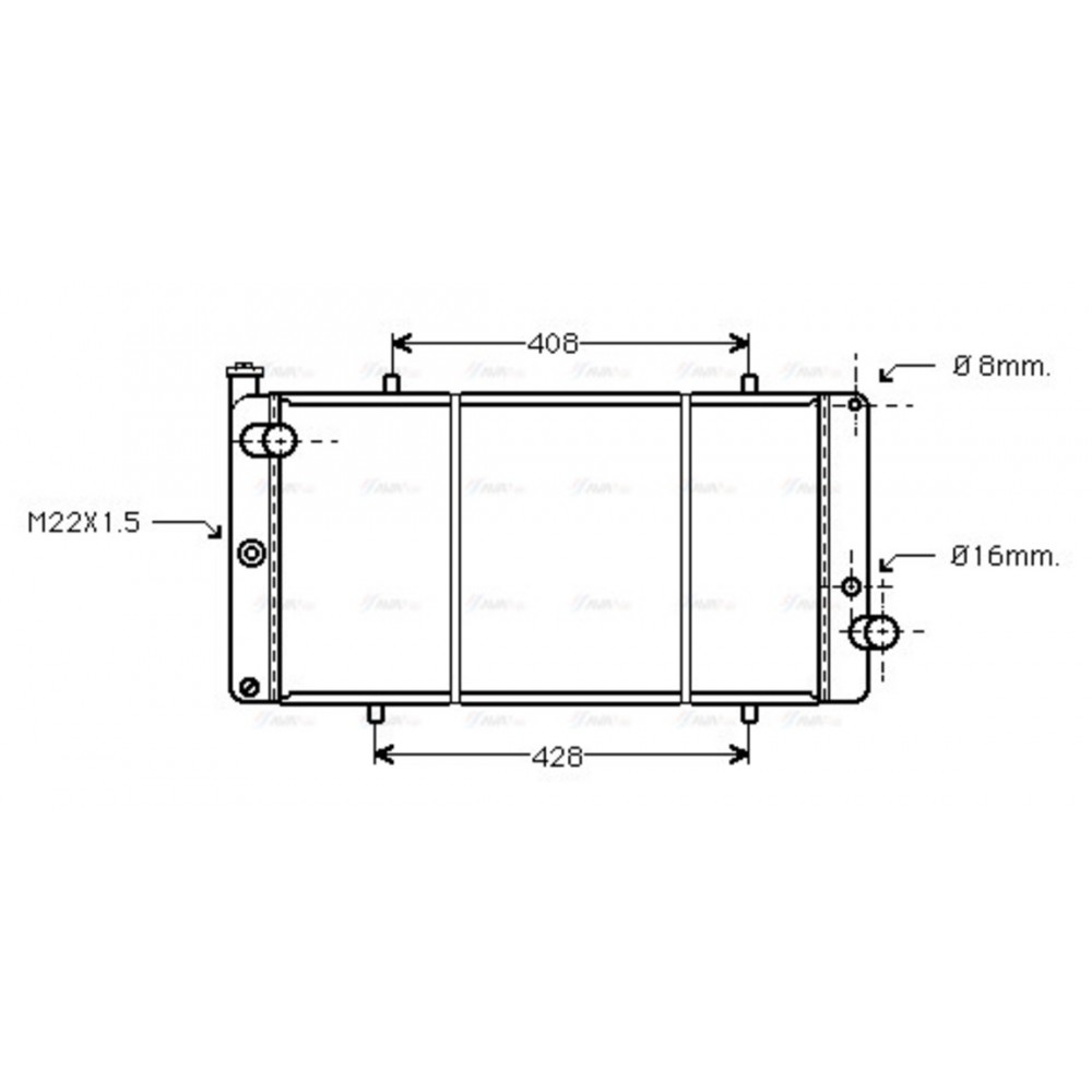 Image for AVA Cooling - Radiator