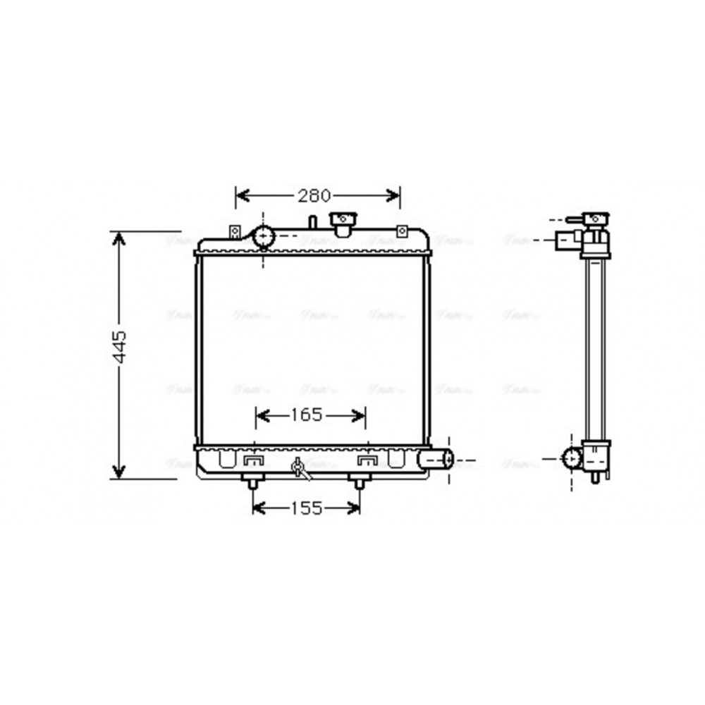 Image for AVA Cooling - Radiator