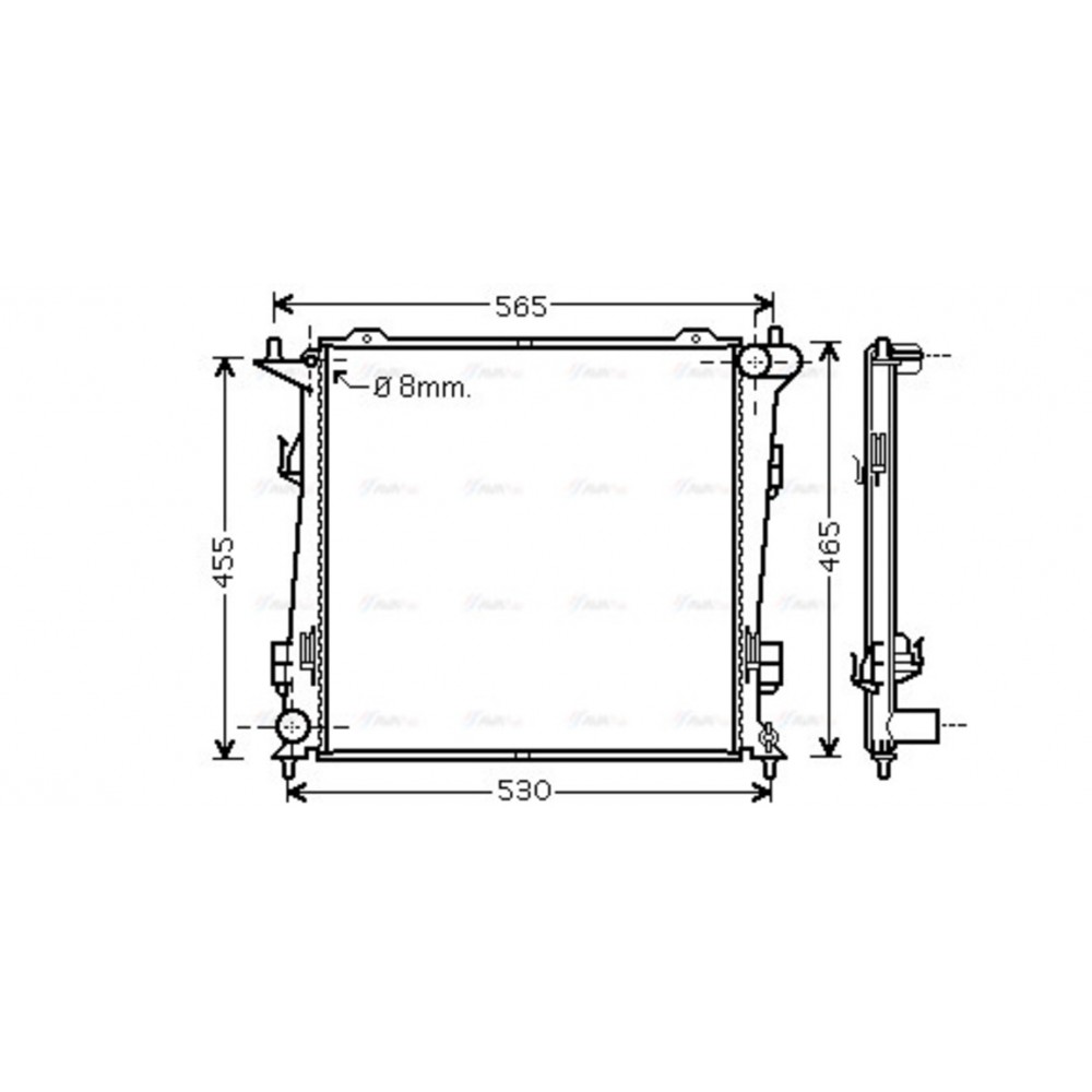 Image for AVA Cooling - Radiator