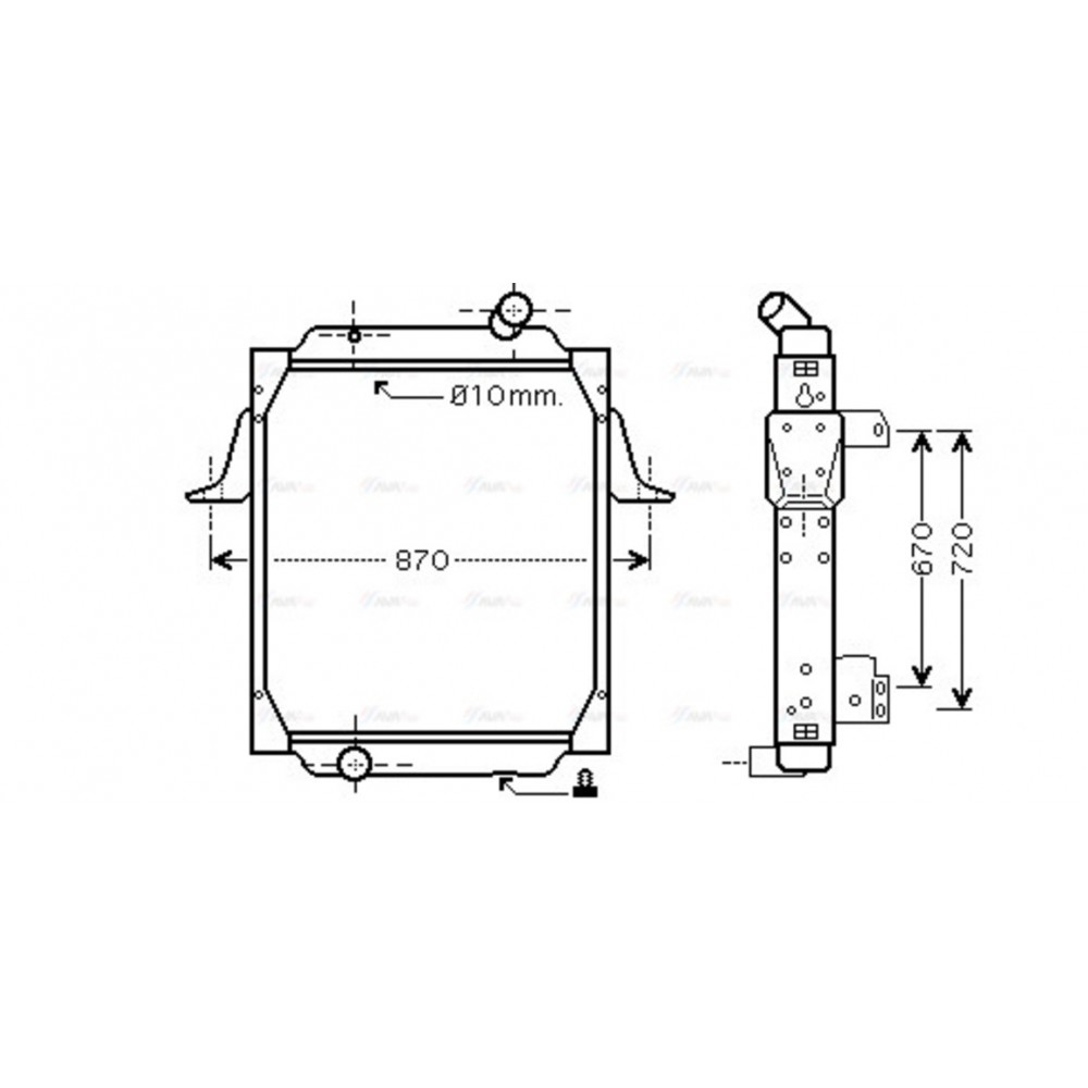 Image for AVA Cooling - Radiator