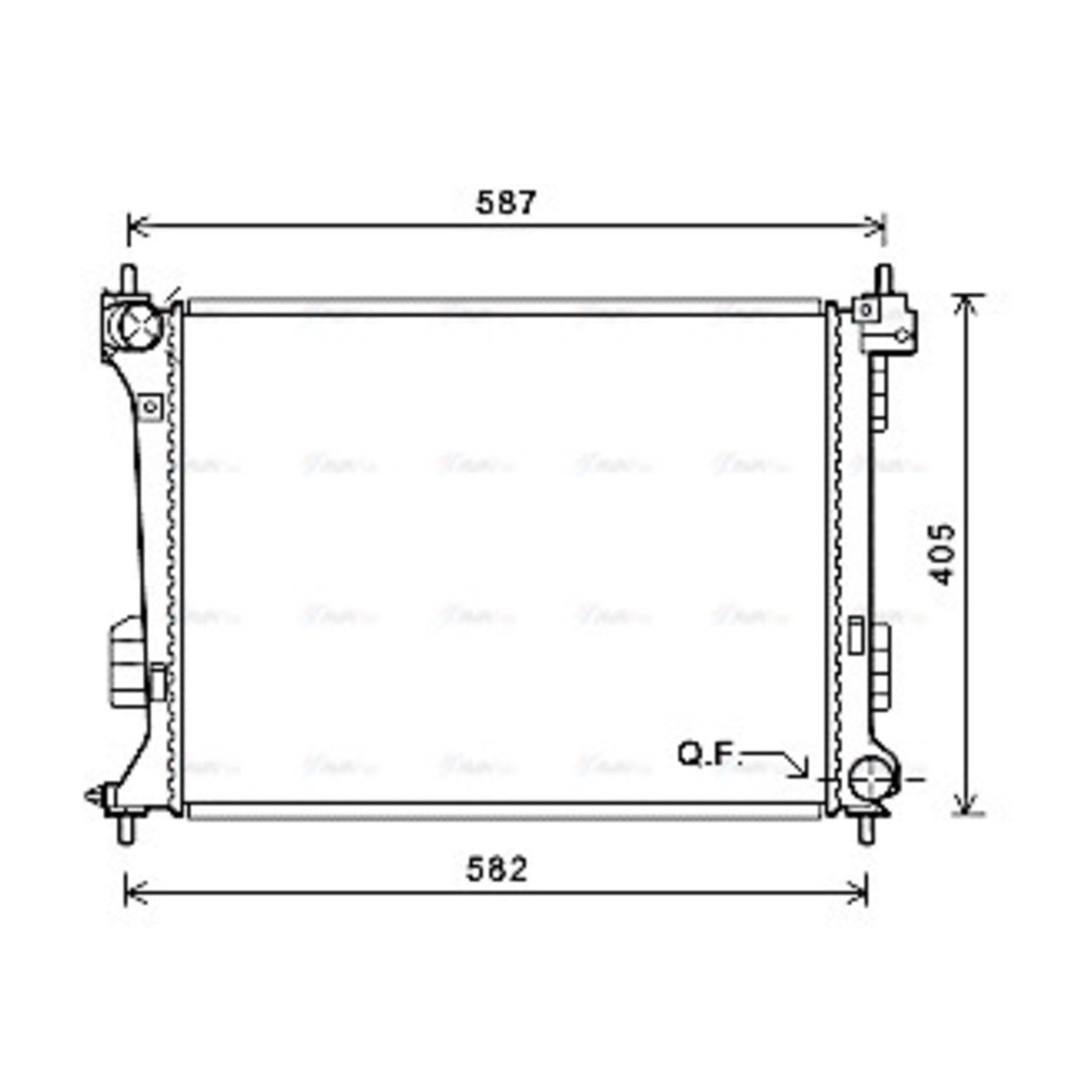 Image for AVA Cooling - Radiator