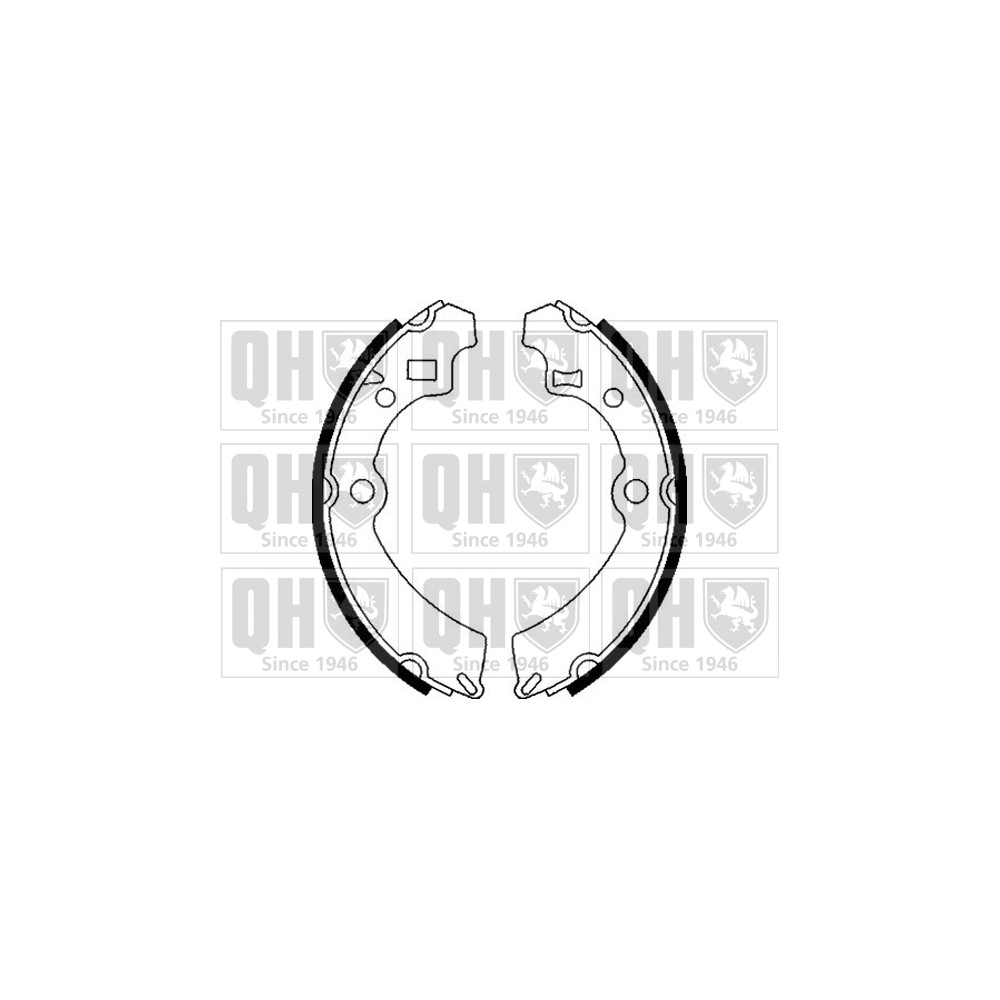 Image for QH BS824 Brake Shoes