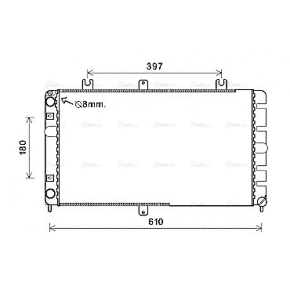 Image for AVA Cooling - Radiator