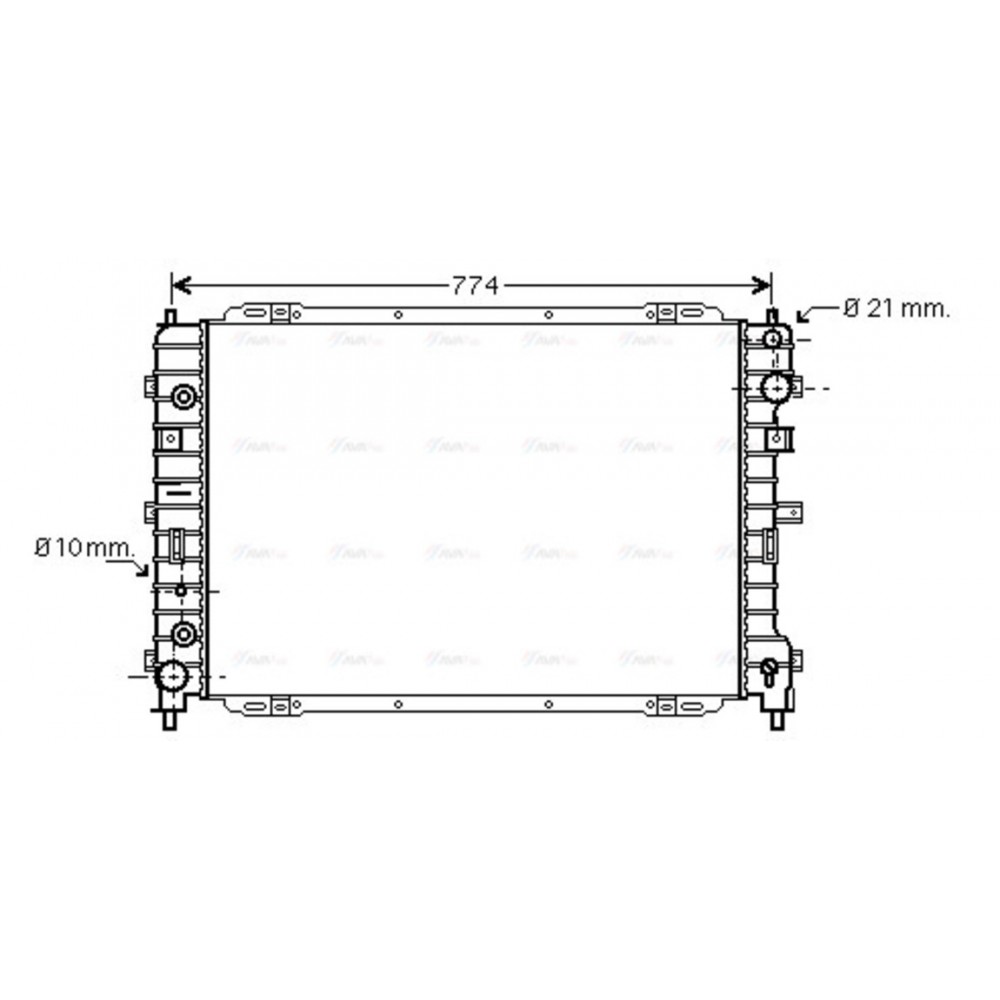 Image for AVA Cooling - Radiator