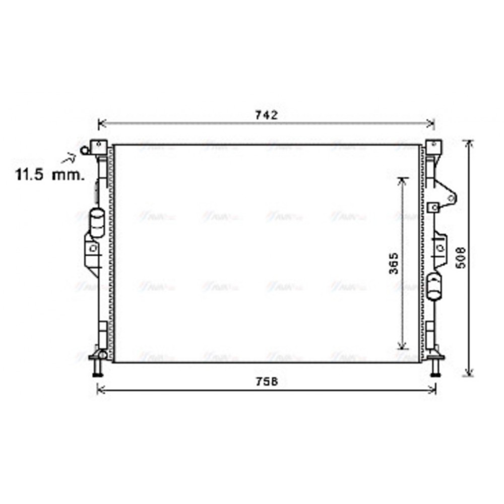 Image for AVA Cooling - Radiator