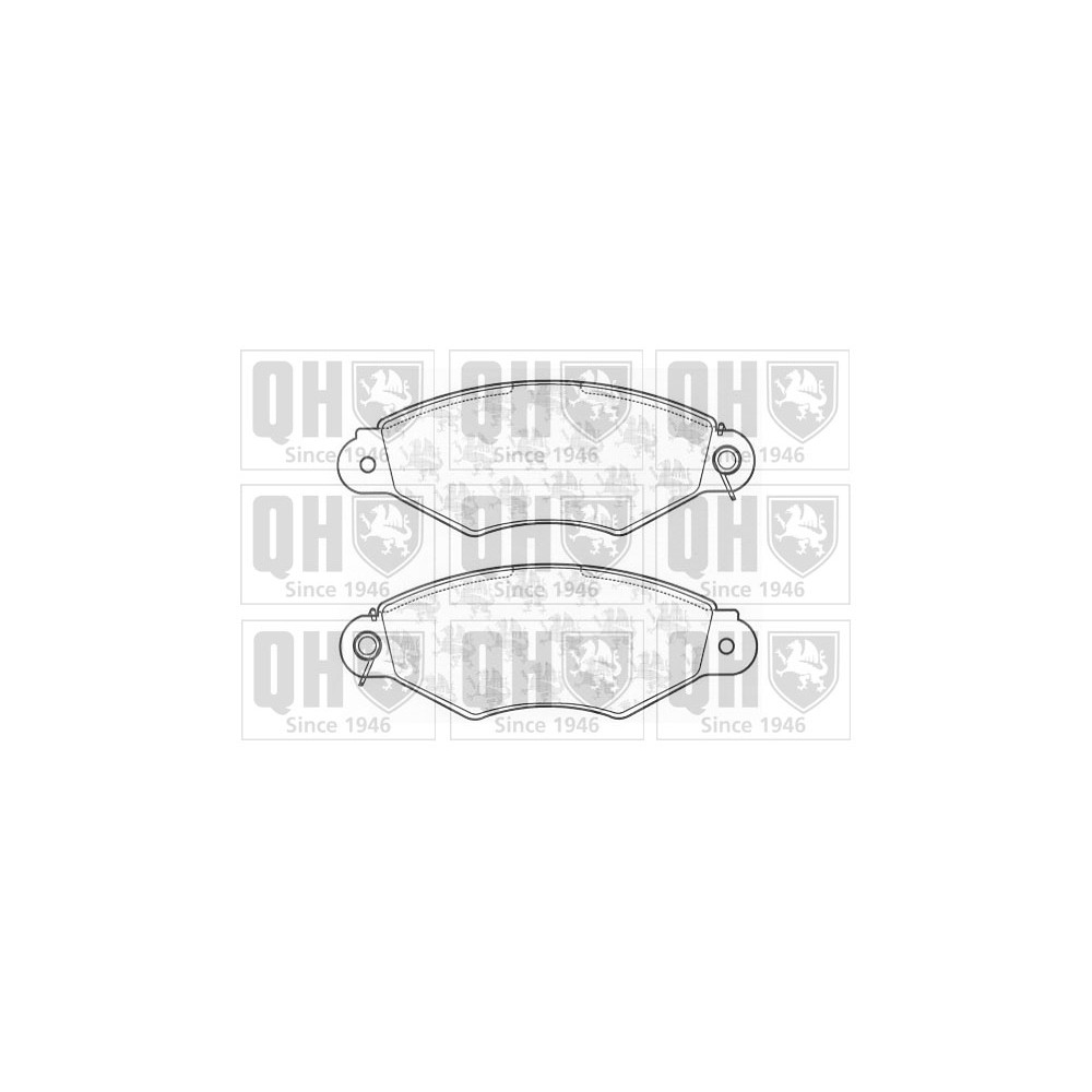 Image for QH BP1067 Brake Pad Set