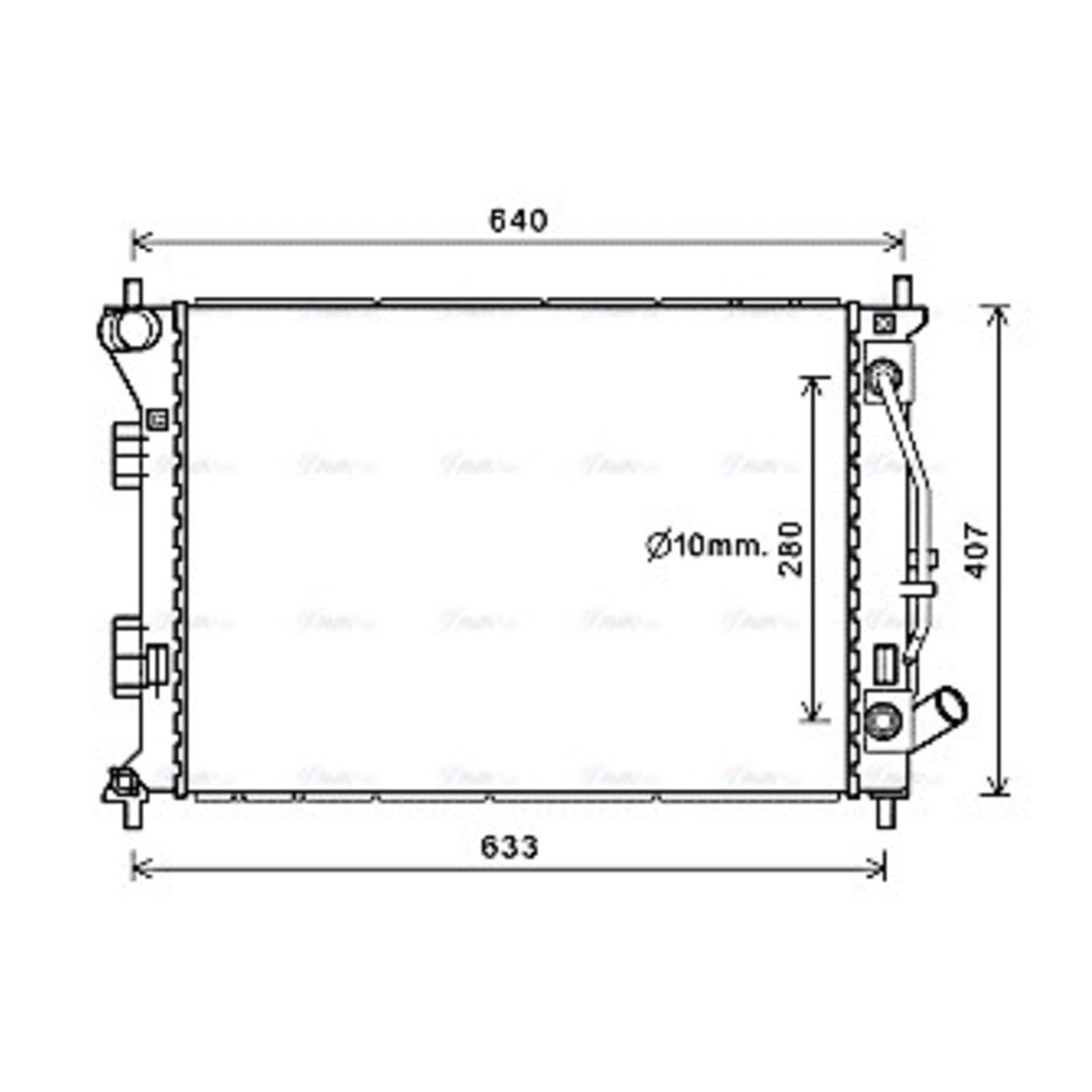 Image for AVA Cooling - Radiator