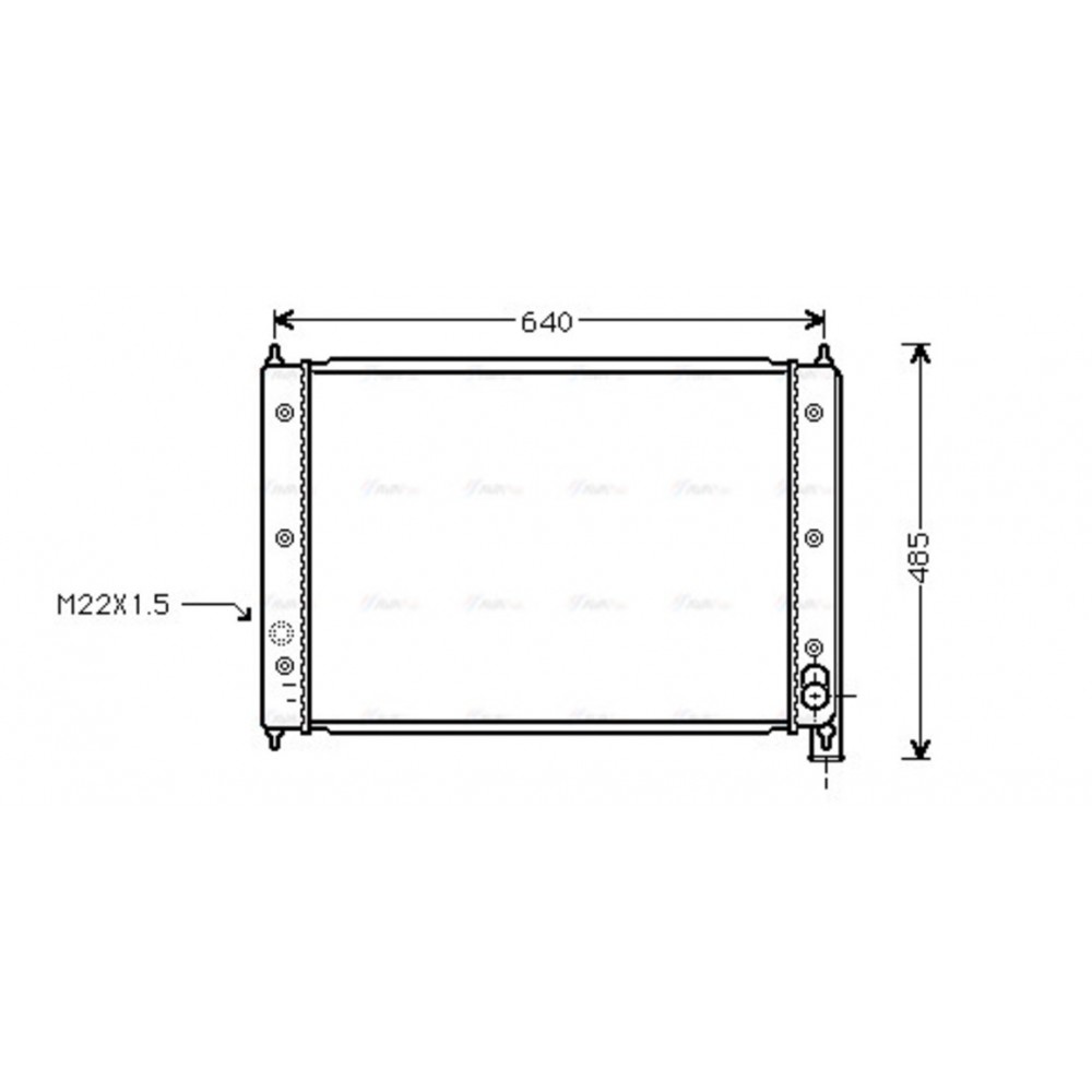 Image for AVA Cooling - Radiator