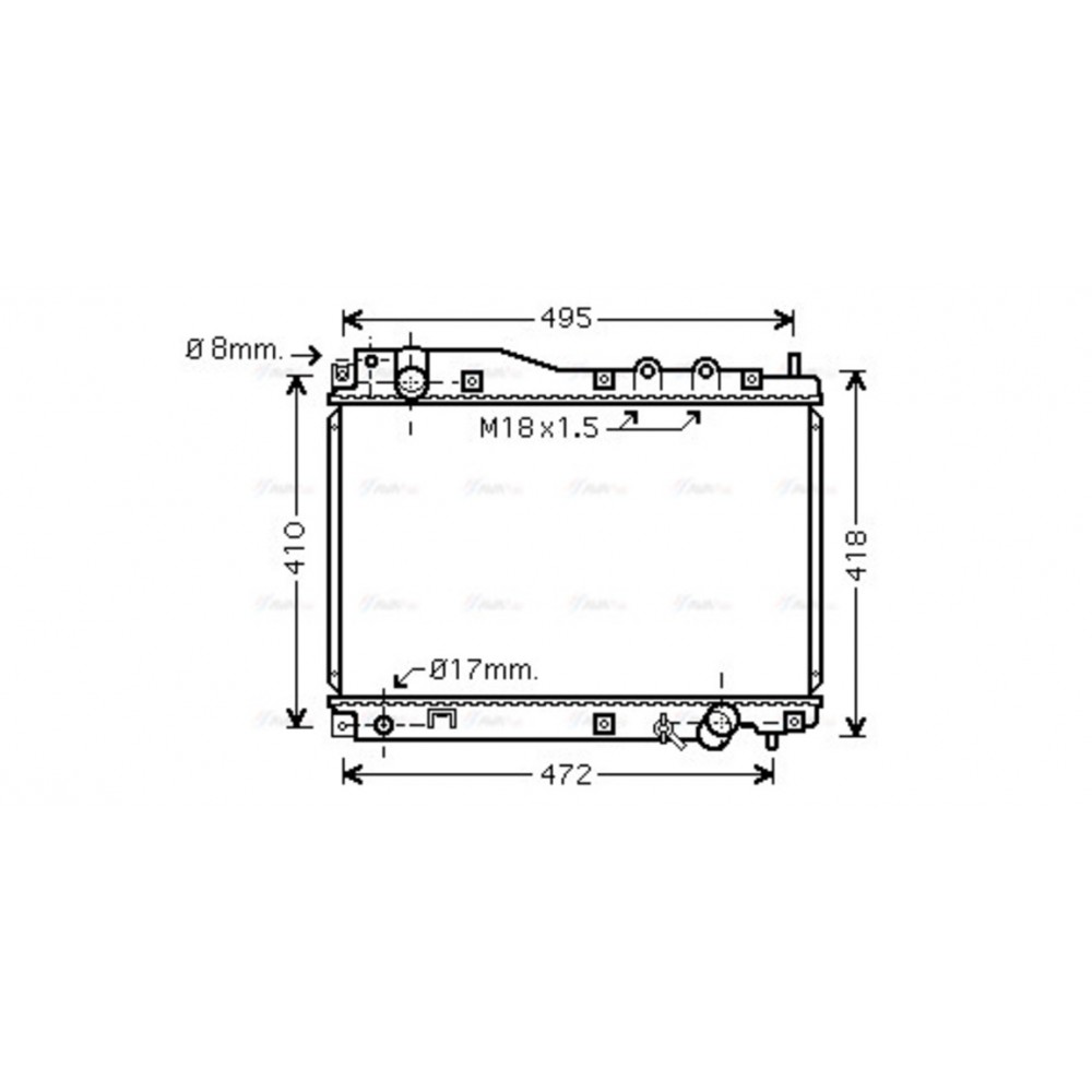 Image for AVA Cooling - Radiator