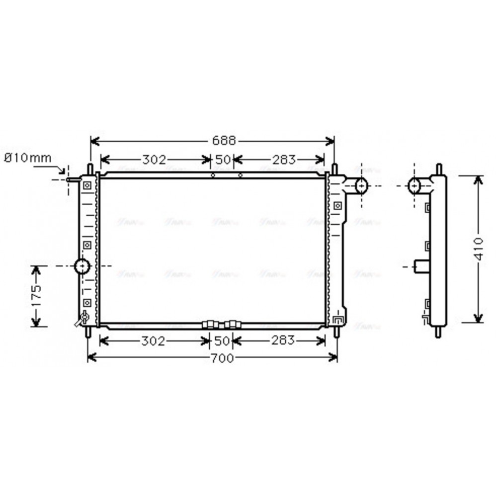 Image for AVA Cooling - Radiator