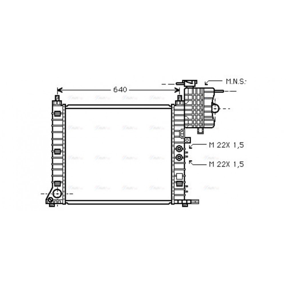 Image for AVA Cooling - Radiator