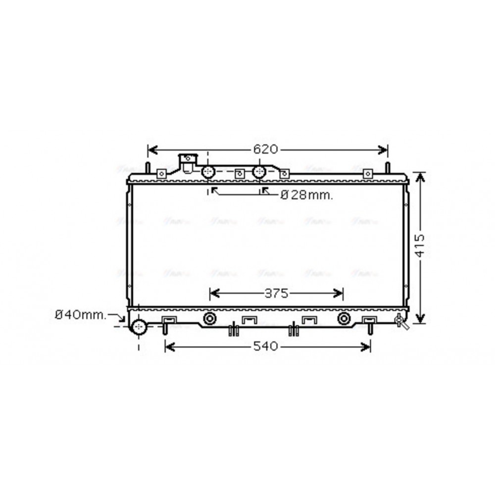 Image for AVA Cooling - Radiator