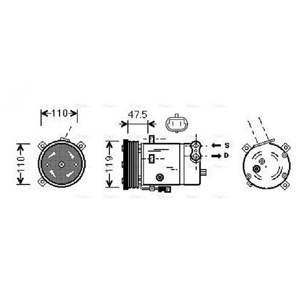 Image for AVA Cooling - Compressor