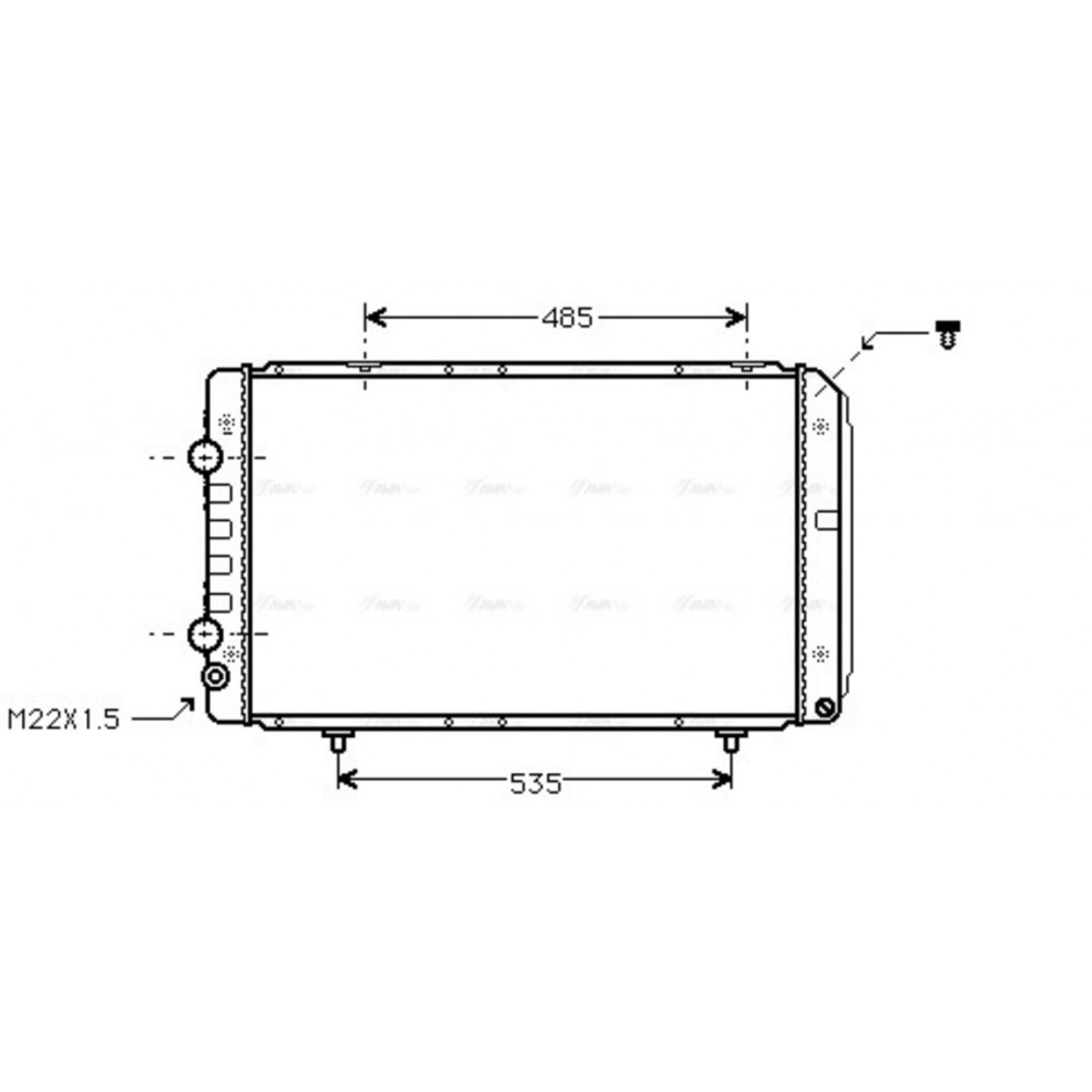 Image for AVA Cooling - Radiator