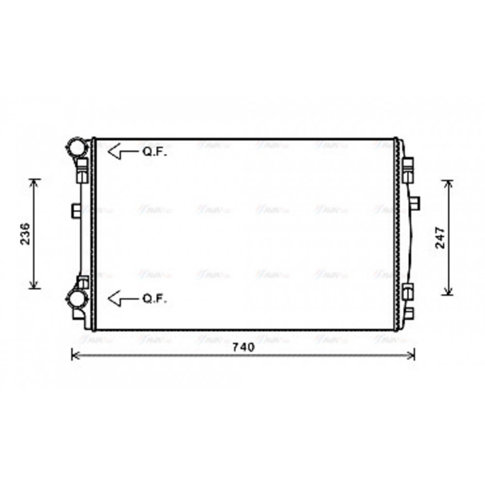 Image for AVA Cooling - Radiator